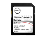 NEU für Nissan Connect 3 V7 (LCN3) EUROPA + UK Navigation SD-Karte - 2025